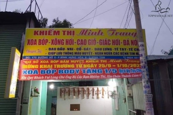 Massage Khiếm Thị Minh Trang