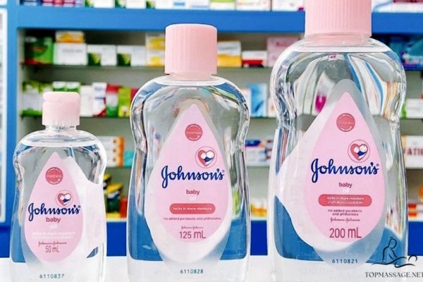 Dầu massage Johnsons Baby Oil