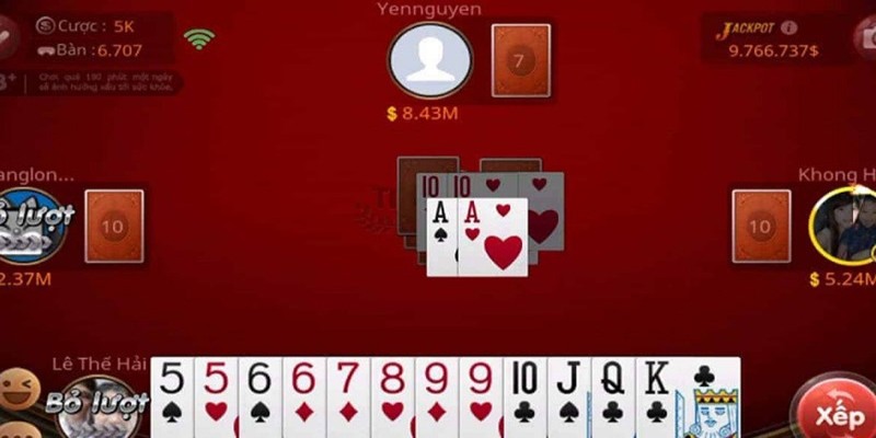 Tiến lên miền Nam – Làm chủ từng đường chơi tại game bài Hitclub